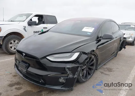 2023 Tesla Model X Dual Motor All-Wheel Drive/Standard Range from USA, damaged, VIN 7SAXCBE5XPF375897